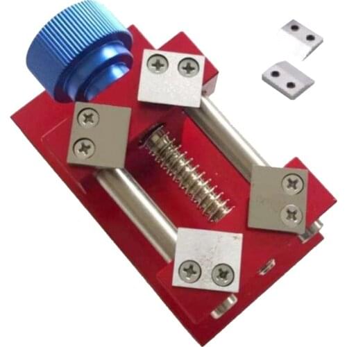 Red Watch Bezel Opener Removal Tool Workbench Back Case Opener Tool Watch Parts Repair Tool for Watchmaker