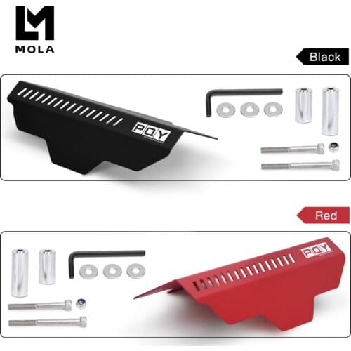 New High Quality Assurance Alternator Pulley & Belt Cover for Subaru WRX & STi 02-17 Red/Black