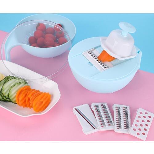 Vegetable Chopper Slicer Cutter Kitchen Tools for Garlic Cabbage Carrot Potato Tomato