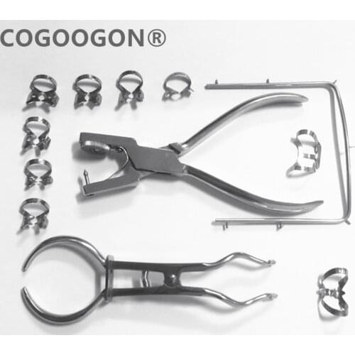 1 Set Dental Rubber Dam Perforator Puncher Teeth Care Pliers Dentist Lab Device Instrument Equipment Free Shipping