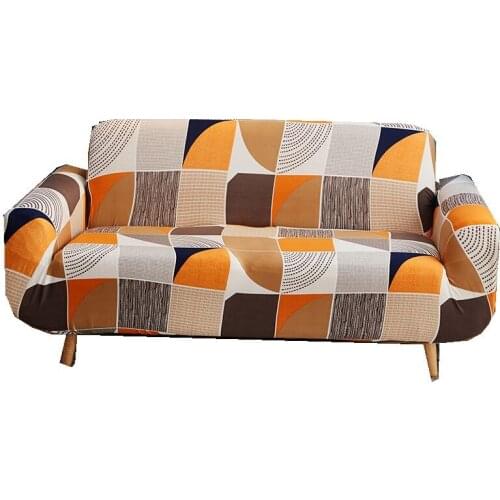 Plaid Stretch Spandex Sofa Couch cover 1/2/3/4 seater for Chaise Longue living room Home Decor Tight Wrap Elastic C/L Shape sofa