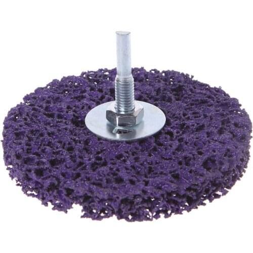 Poly Strip Wheel Paint Rust Remover Cleaning Angle Grinder Discs 100mmx6mm New Dropship