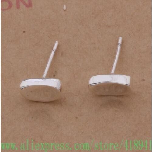 Silver Plated earrings , Silver Plated fashion jewelry , small object /equaniba brwakjda AE552