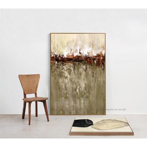 Hand painted abstract canvas painting wall art for living room laminas decorativas pared cuadros decorative pictures on the wall