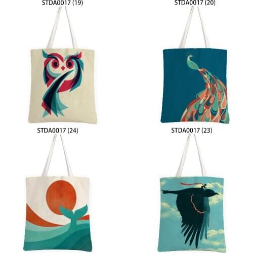 Cartoon little animal Cartoon small animal eagle Handbag Female bag Things for the home Bag in the maternity hospital lunch bag