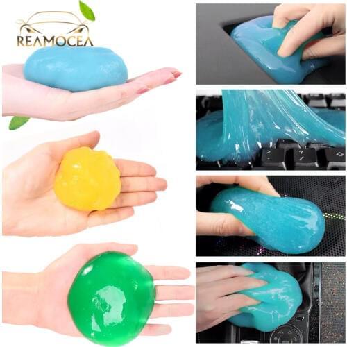 Reamocea Super Magic Super Clean Glue Dust Wiper Auto Detailing Cleaning Cleaner Compound For Cars Outlet Dashboard Storage Box