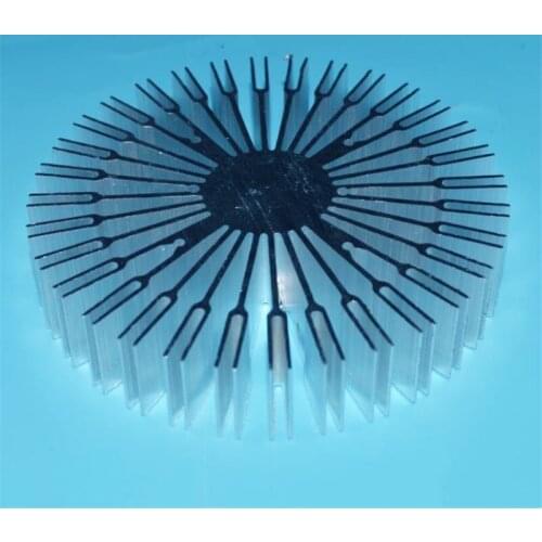LED Heatsink Aluminum Base Radiator For 20W 30W 50W High Power LED UFO Round PCB Radiator LED Lamp DIY 100MM*20mm