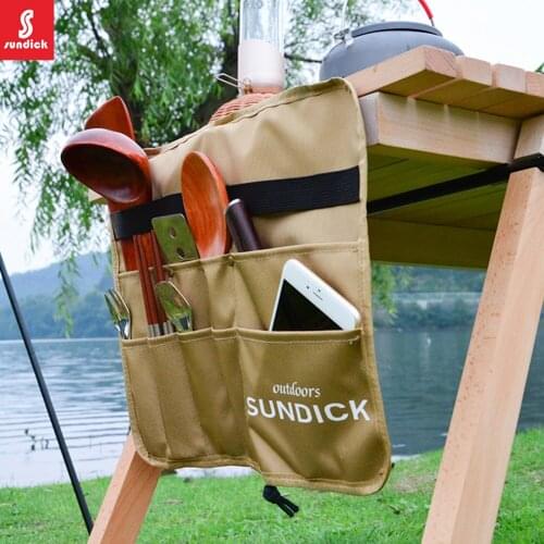 Waterproof Tableware Storage Bag Camping 900D Oxford Fabric Barbecue Accessories for Family Outdoor Camping Supply