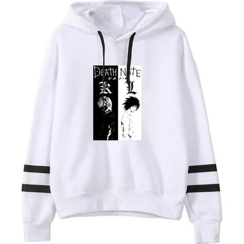 Death Note Funny Woman Hoody Harajuku Casual Hooded Spring 2021 Hoodie Hip Hop Women Hoodies