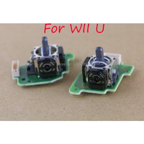 1pc Original used For Wii U WIIU GamePad Controller Left Right L/R 3D Analog Stick Joystick PCB Board For WiiU GamePad