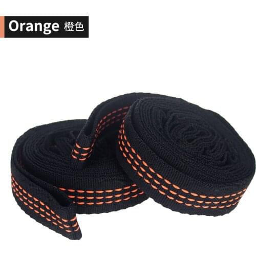 2Pcs 200cm Hammock strap Outdoor camping Hammock Swing Straps rope high strength load-bearing strap hammock rope