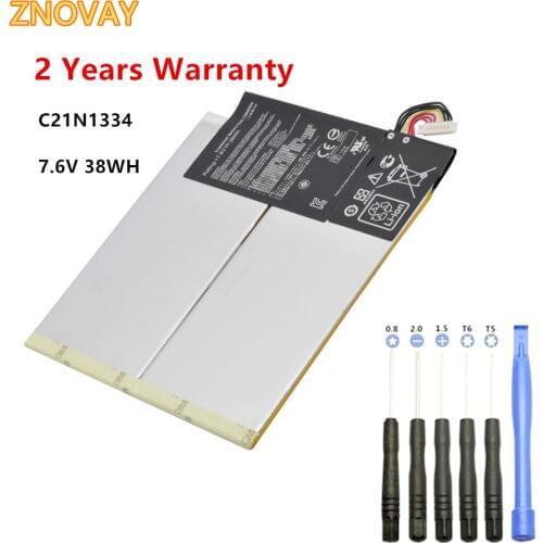 7.6V 38WH C21N1334 Laptop Battery Fit for ASUS TransFit Former Book T200TA T200T T200 1A 1K 200TA-C1-BL Tablet PC