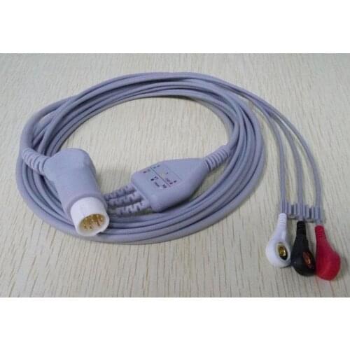 Free Shipping for MINDRAY Compatibe New Mindray PM 7000 8000 9000 MEC-1000 One-Piece Series Patient Cable
