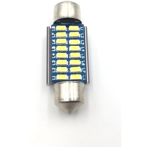 Error Free 36MM 39MM Festoon LED Dome C5W 3014 SMD Car Door light Luggage Bulb LED Canbus Car Lamp Source