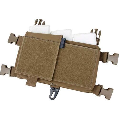 CB New TMC Hunting MCR Front Set for Tactical Vest SS Chest Rig Chest Hanging 500D matte Cordura