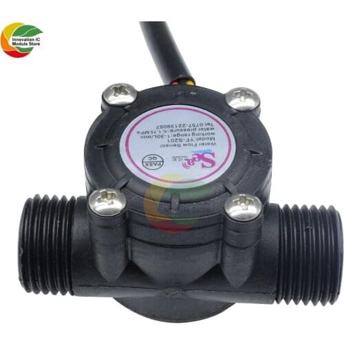 AC 220V 3A 10W 22mm Plastic Water Flow Control Switch Self-Clean Vertical/Horizontal Water w/Sensor Magnetic Control Switch