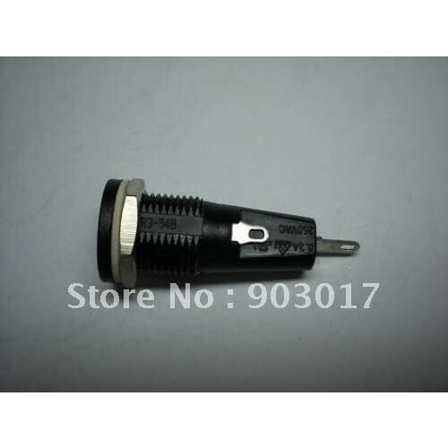 Fuse Holder R3-54B 6.3A 250V for 5x20mm 50 pcs per lot