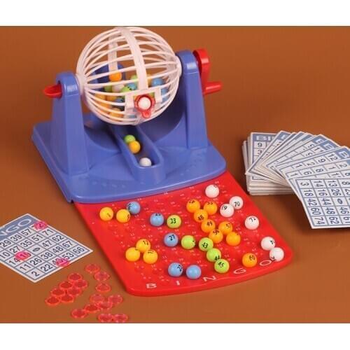 Bingo game simulation ERNIE lottery games childrens educational toys bingo game