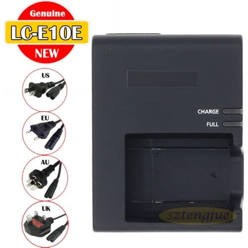 New Genuine LC-E10E Charger For EOS 1100D 1200D 1300D 1500D KISS X50 X70 X80 X90 Rebel T3 T5 T6 T7 LP-E10