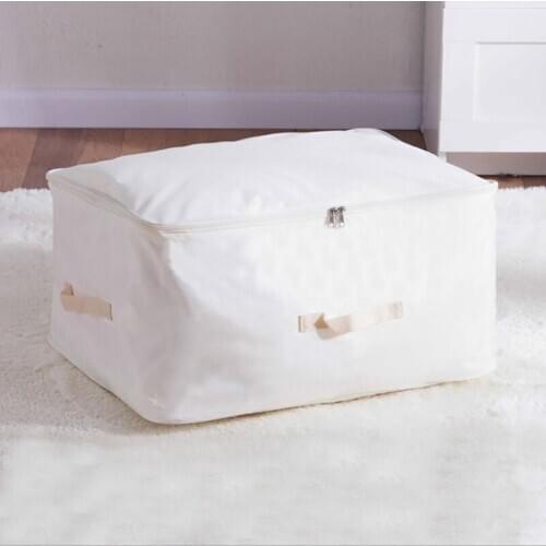 Oxford Clothing Storage Box Bedding Item Packing Bag Clothes Organizer Durable Quilt Box Zipper Dirty Clothes Collecting Case