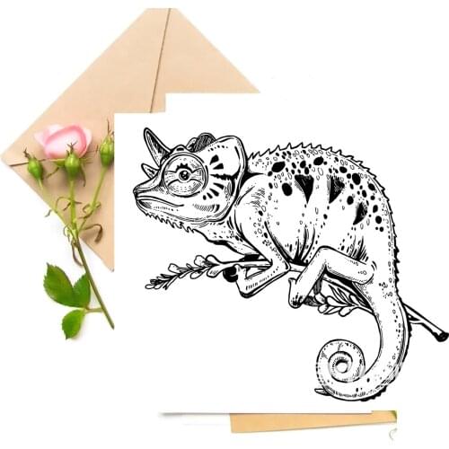 Chameleon Clear Stamps For DIY Scrapbooking Card Making Silicone Stamps Fun Decoration Supplies