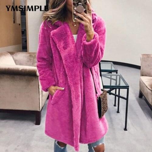 SHENMANQIXING Women's Jackets With Fur