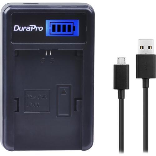 1pc LP-E6 LP-E6N LPE6 LP-E6 LCD USB Charger Fit for Canon EOS 5D Mark 2 3 II III 5DS 5DS R 6D 7D 7D Mark II 60D 60Da 70D 80D