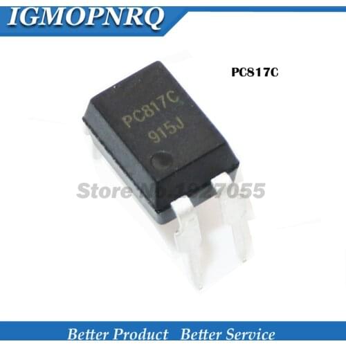 10pcs PC814 DIP-4 LTV814 DIP 814 compatible optocoupler authentic