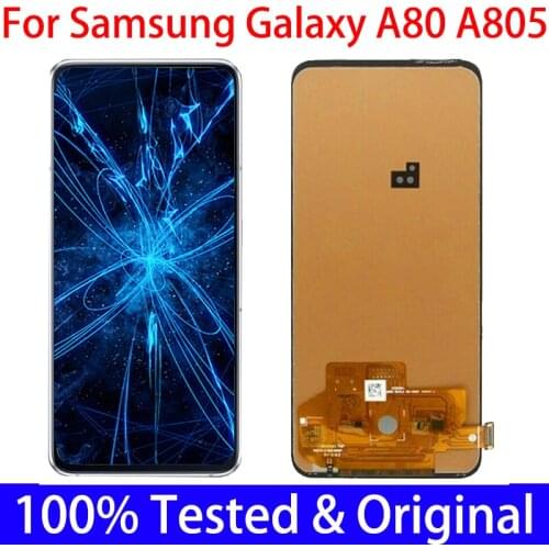 With Frame 100% Original AMOLED lcd For SAMSUNG Galaxy S10E SM-G9700 G970N G970U Display Touch Screen Replacement with dead spot