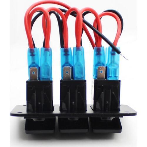 12V 24V Car Boat Marine Toggle Switch IP68 Rocker Switch Panel