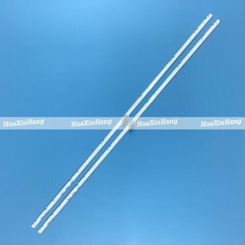 2PCS LED Bar Light For Samsung UE49NU7300 UE49NU7140 UE49NU7100 BN61-15483A BN96-45953A 45953B LM41-00630A 00557A JLE490k2330