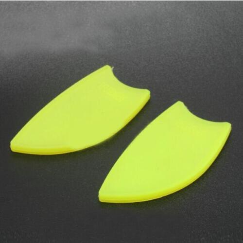 2Pcs RC Boat Model Turn Fin Protector Silicone Protective Housing Storage Cover Fit 72/82/90mm Metal Turn Fins