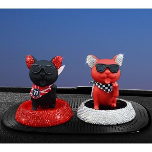 Car perfume inlay drill drill dog grease balm car perfume car interior decoration ointment car