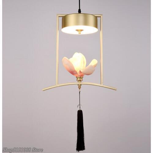 Creative new Chinese small pendant lights Modern restaurant bar hanging lamp personality balcony art home decor light fixtures