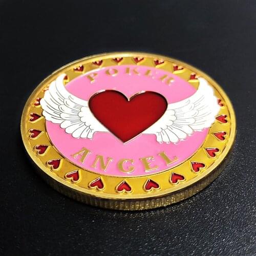 Las Vegas Poker Souvenir Alloy Commemorative Coins Collection Lucky Chips