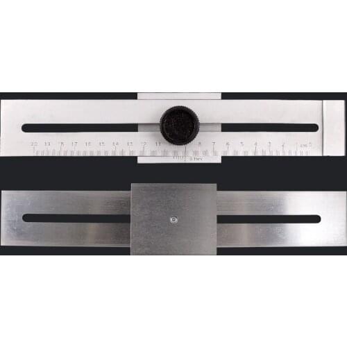Woodworking Scribing Square Ruler 0-200-250-300mm Scribing Gauge Ruler Multifunctional Measuring Tool Woodworking Tool Hand Tool