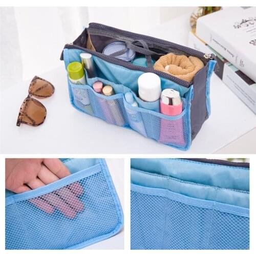 Portable Makeup Bag Travel Organizer Functional Beauty Bag Toiletries Makeup Organizer Phone Case