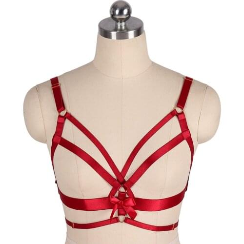 Harness Fashion Harajuku Sword Belt Women Stocking Belt Goth Erotic Lingerie Sexy Womens Underwear Body Cage Bra Bdsm Rave Wear