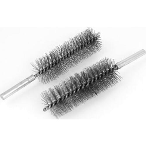 2 Pcs 35mm Brush Dia Steel Wire Pipe Tube Cleaning Chimney Brushs