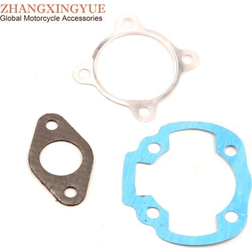 Scooter 70cc Cylinder Gasket Set Top End for Aprilia Amico GL 50 Sport SR50 Adly Rapido50 Italjet Pista 2 Scoop 50cc AC 2T