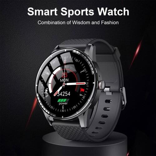 H6 Smart Watches IP67 Waterproof Bluetooth Full Touch-Round Screen Zinc-Alloy Case Sports 1.28 Inch Smart Watch for Android IOS