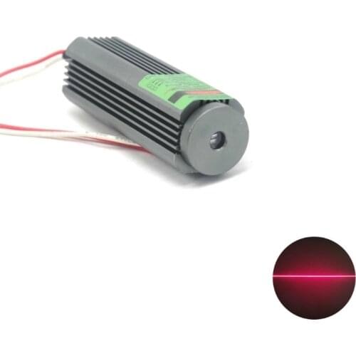 Waterproof 650nm 100mw Red Laser Module Line Beam Lights 5V 25x75mm With Cable