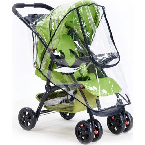 Baby Infant Stroller Rain Cover Stroller Accessories Universal Baby Pushchairs Wind Shield Waterproof Stroller Rain Cover