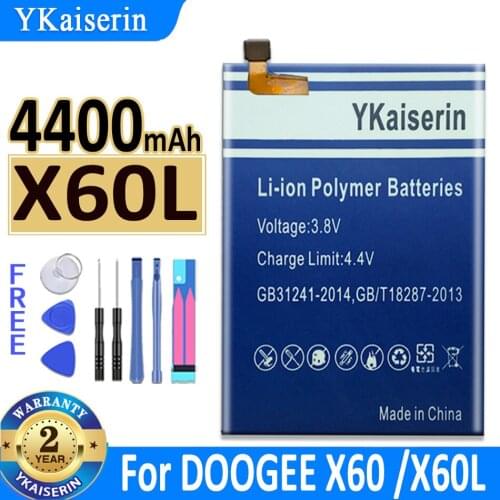 YKaiserin DOOGEE X60L Phone Batteries China