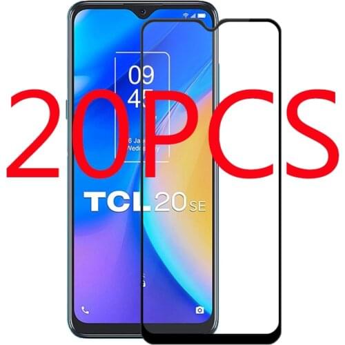 20PCS 3D Tempered Glass On The For TCL 10 SE 20 SE Full Cover 9H Protective film Screen Protector For TCL 10 5G 20 5G Guard