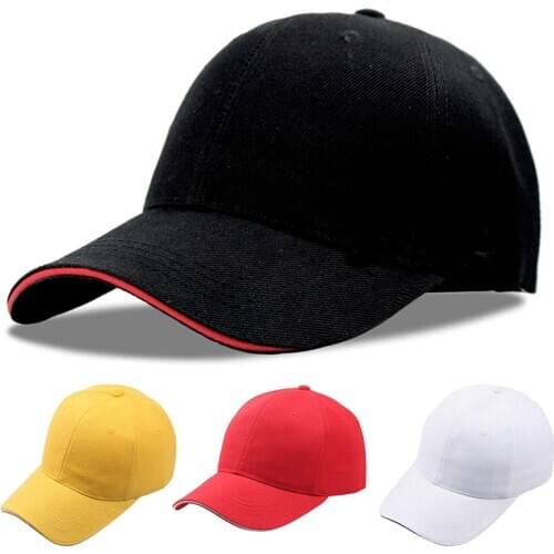 Women Baseball Caps Mens Adjustable Cap Solid Color Fashion Snapback Summer Fall Hat Sunhat Gorras Cap Gift