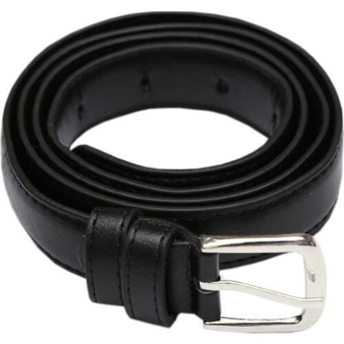 Autumn new Korean simple adjustable pin new retro casual PU black waist belt for women female cummerbunds