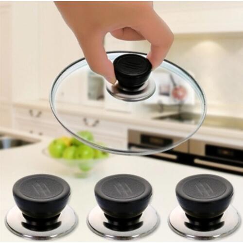 1pcs Universal Kitchen Cookware Replacement Utensil Pot Pan Lid Cover Circular Holding Knob Screw Handle Free Shipping