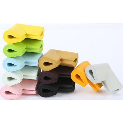 10Pc Anti-collision U Shape Glass Table Furniture Corner Protector Essential Protection Children Baby Safety Edge Guards 60x60mm