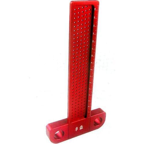 Aluminum Alloy T ' General Pervez Musharraf Held ' Hole Hole Crossed Feet Carpenter Scriber